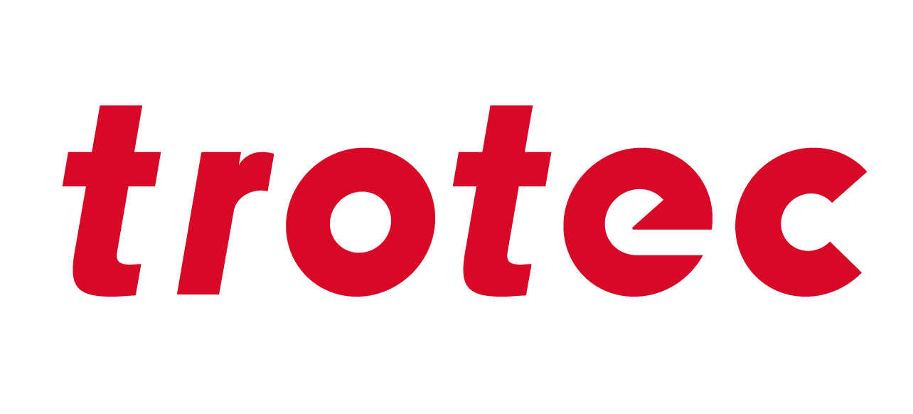 Trotec Wortmarke in Rot